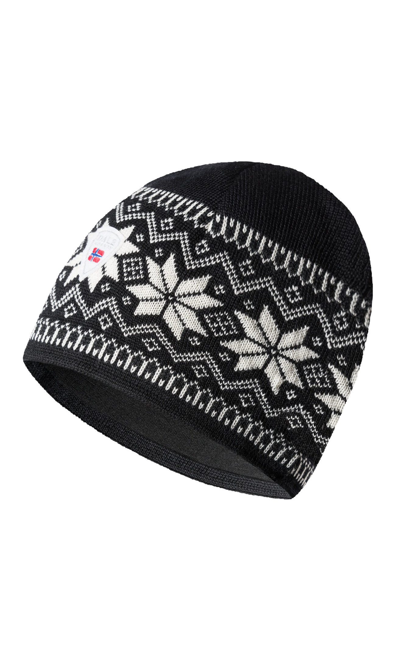 Garmisch Hat - Merino Wool Black White