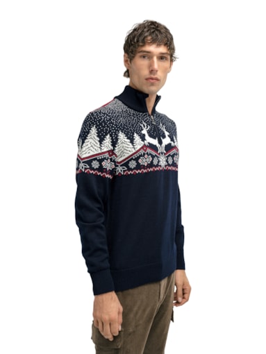 Dale of Norway Christmas sweater - Men - Dark blue - Dale of Norway