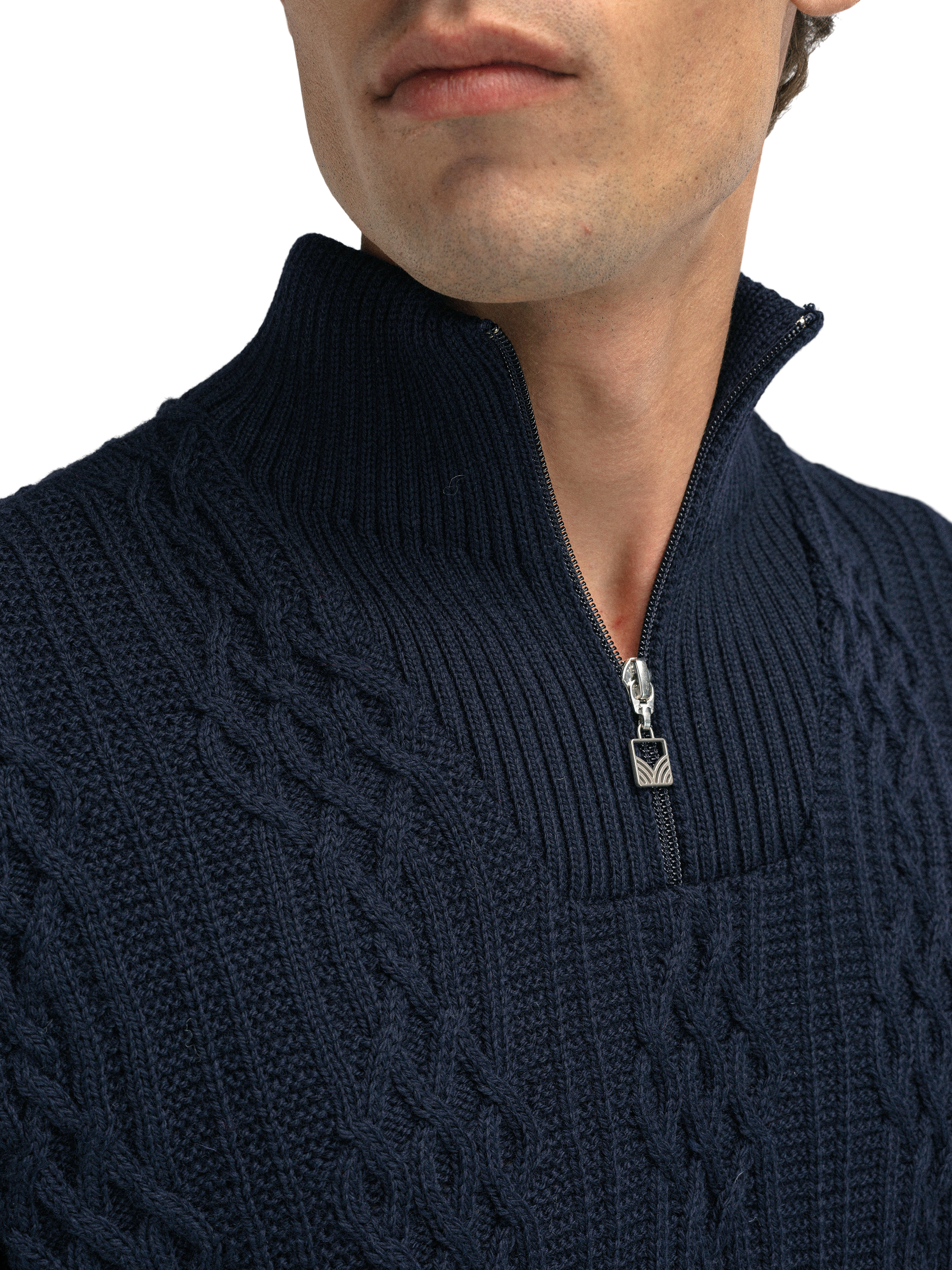 Hoven Men’s Knit Sweater Navy