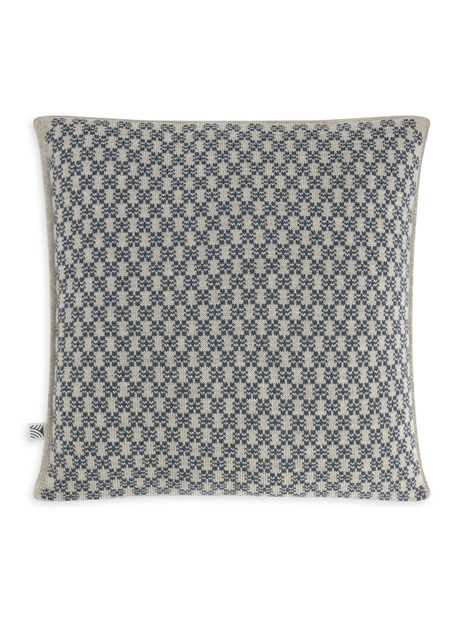 Skeikampen Cushion Cover Steelblue Beige